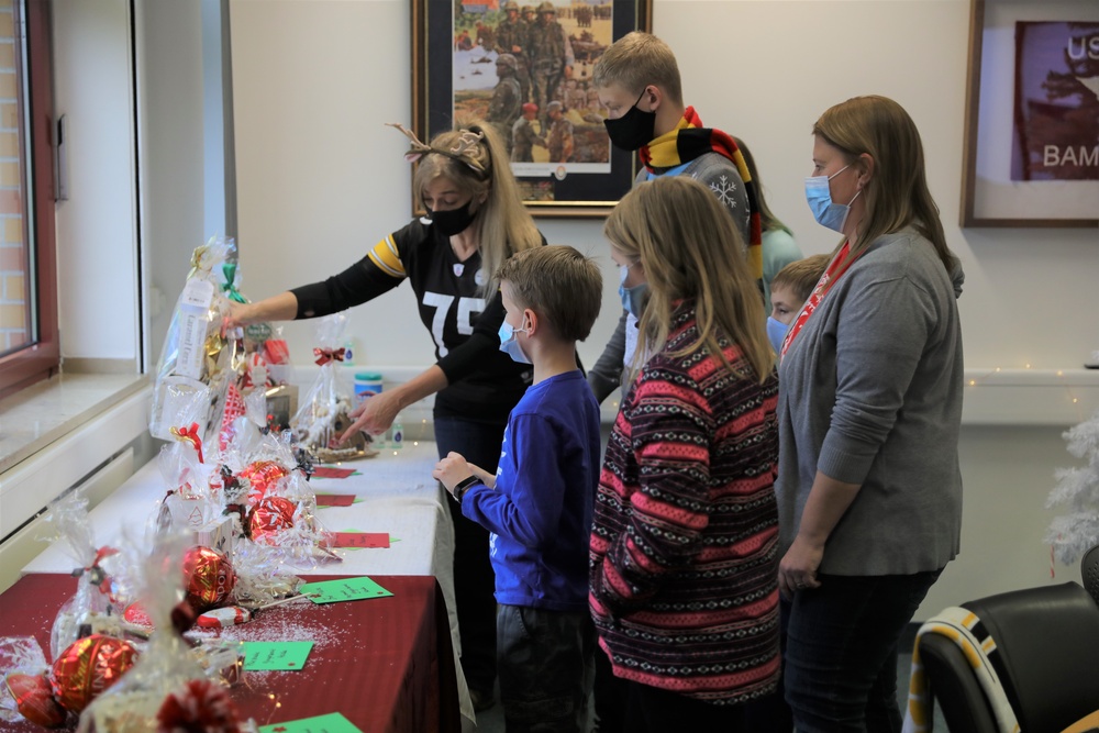 Gingerbread house contest at Rose Barracks