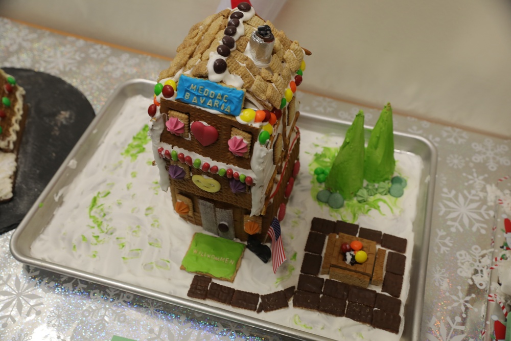 Gingerbread house contest at Rose Barracks