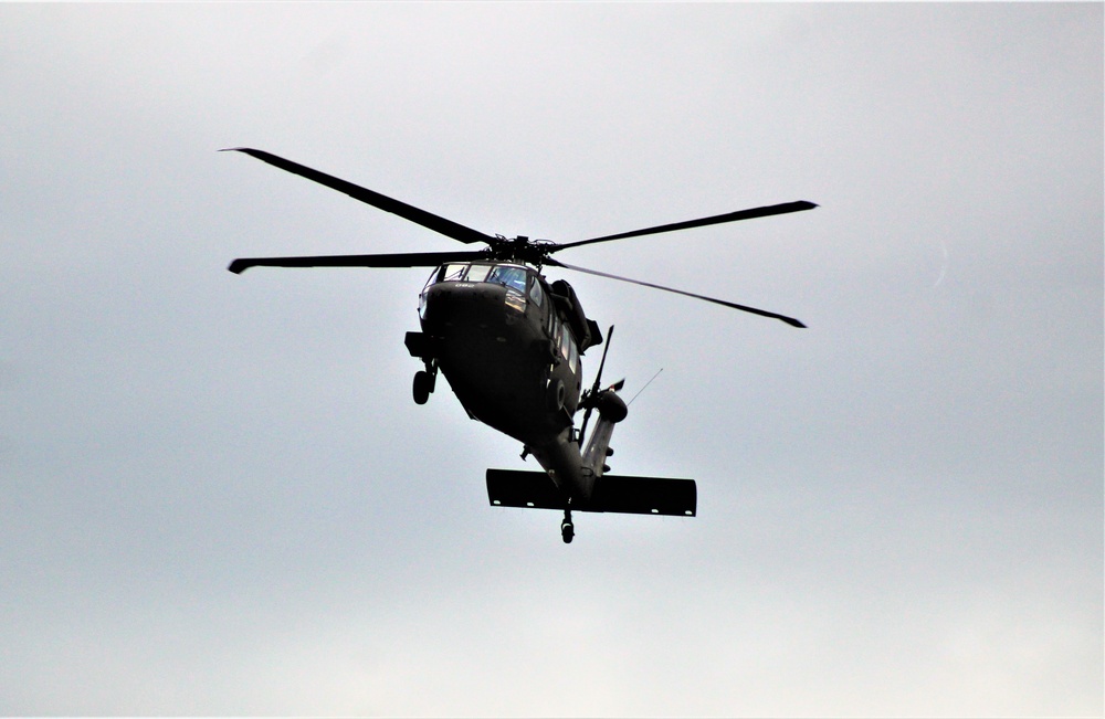 UH-60 Black Hawk training operations at Fort McCoy