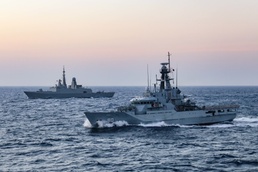 Winston S. Churchill Conducts IMSC Mission