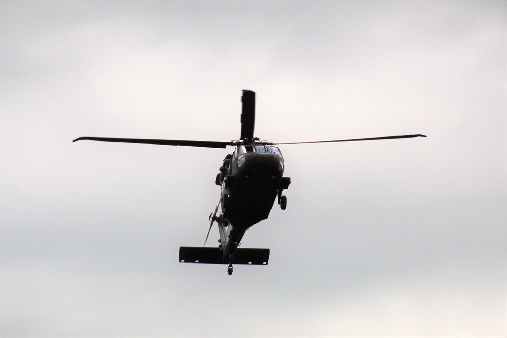 UH-60 Black Hawk training operations at Fort McCoy