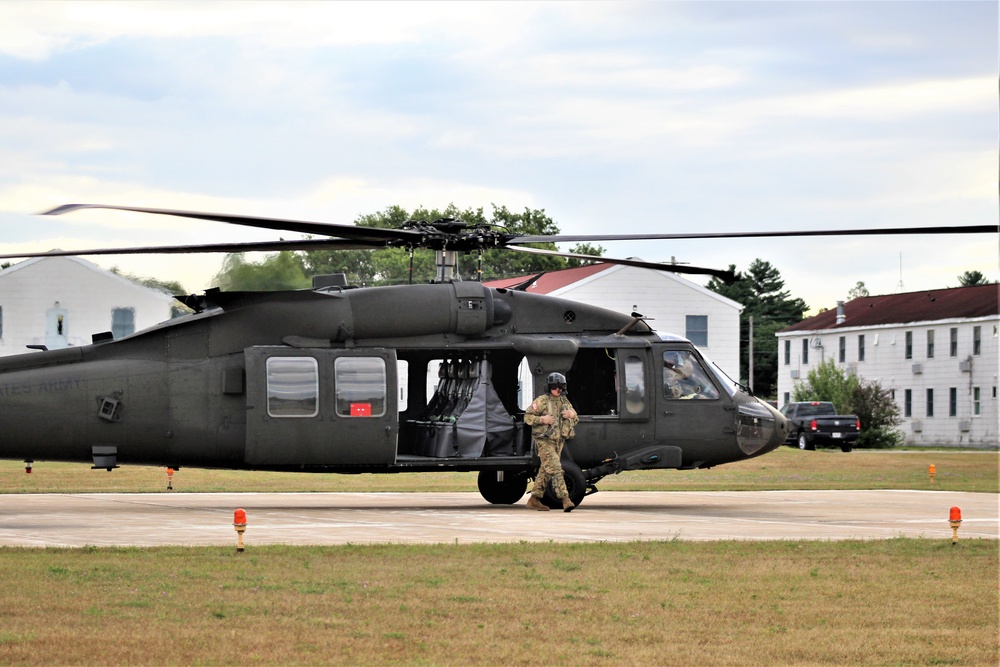 UH-60 Black Hawk training operations at Fort McCoy