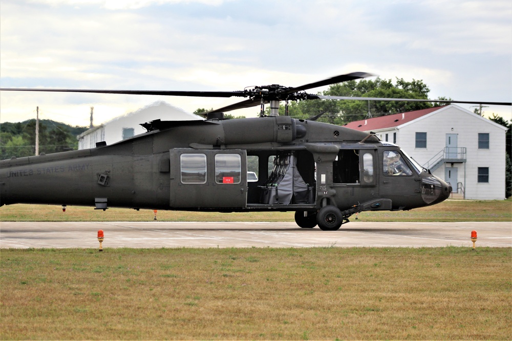 UH-60 Black Hawk training operations at Fort McCoy