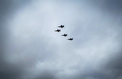 457 FS Flies Over Opening Ceremony for Fort Worth Airshow [Image 2 of 4]