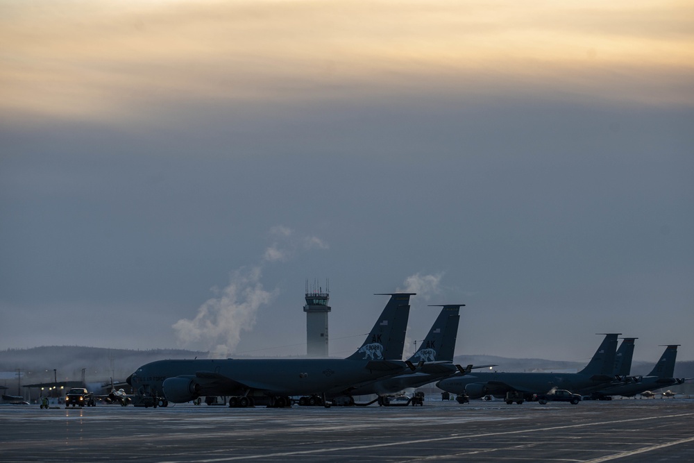 Eielson AFB team exercised rapid combat readiness, demonstrates arctic ability