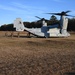 165th ASOS Airmen perform readiness training with Marine Medium Tiltrotor Squadron 261 Marines in Georgia