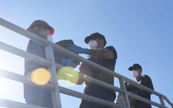 Coast Guard Cutter Active offloads 9,000 lbs. of cocaine; worth an estimated $159M