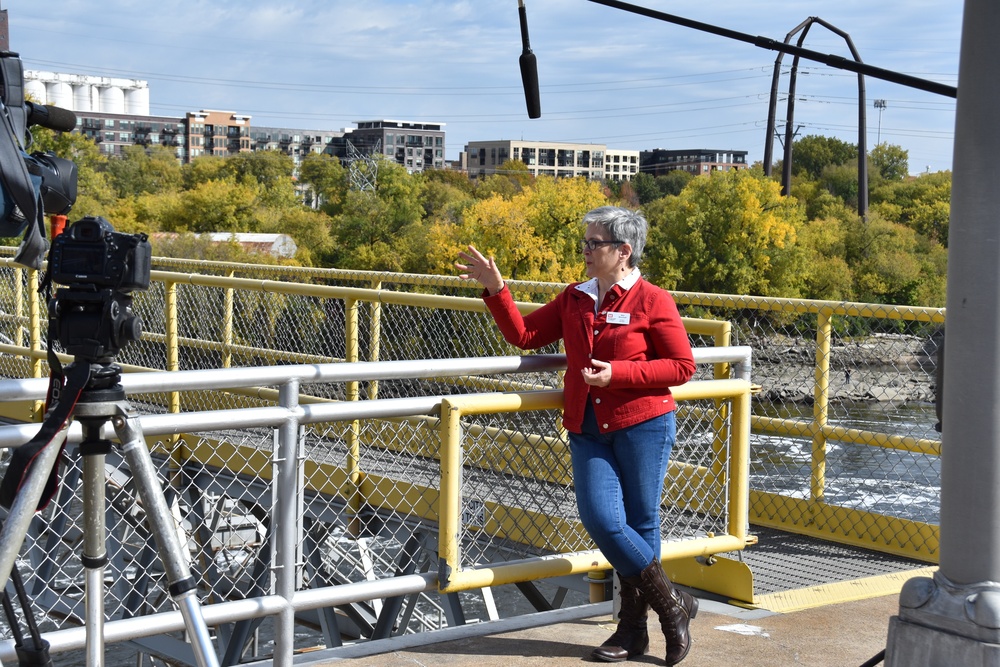 Corps lowers river for inspections and rare public viewing