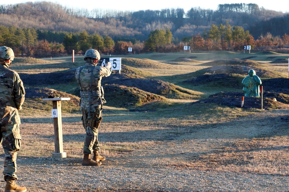 469th Engineer Company Soldiers hone shooting skills at Fort McCoy