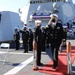 USS Spruance (DDG 111) held a change of command