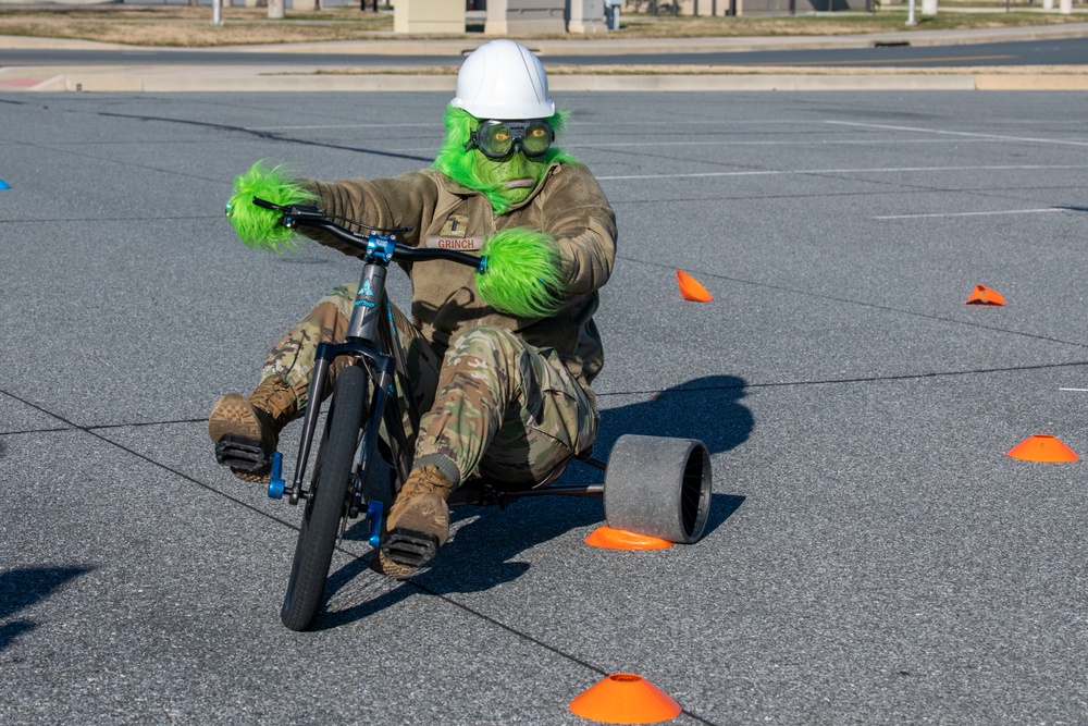 The Grinch causes mischief at Dover AFB