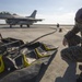 U.S. Marines With MWSS-171 Refuel F-16 Fighting Falcons