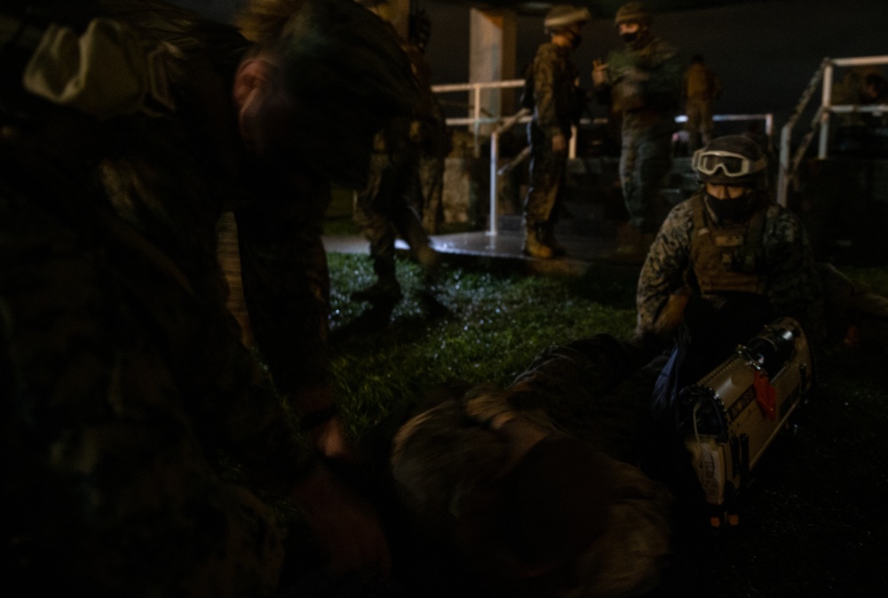 CLB-31 Casualty Evacuation Exercise