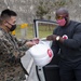 American Red Cross Delivers Care Packages and Pizza to Marines