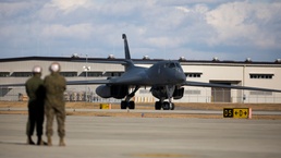 B-1B Lancer Lands at MCAS Iwakuni