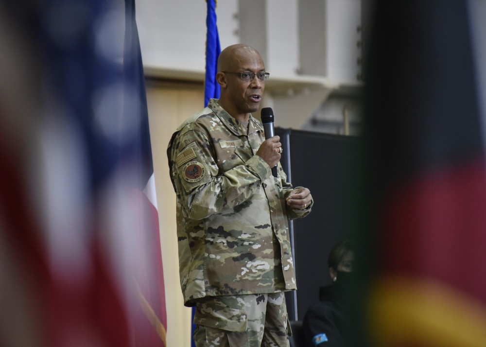 USAF Leadership visits ASAB