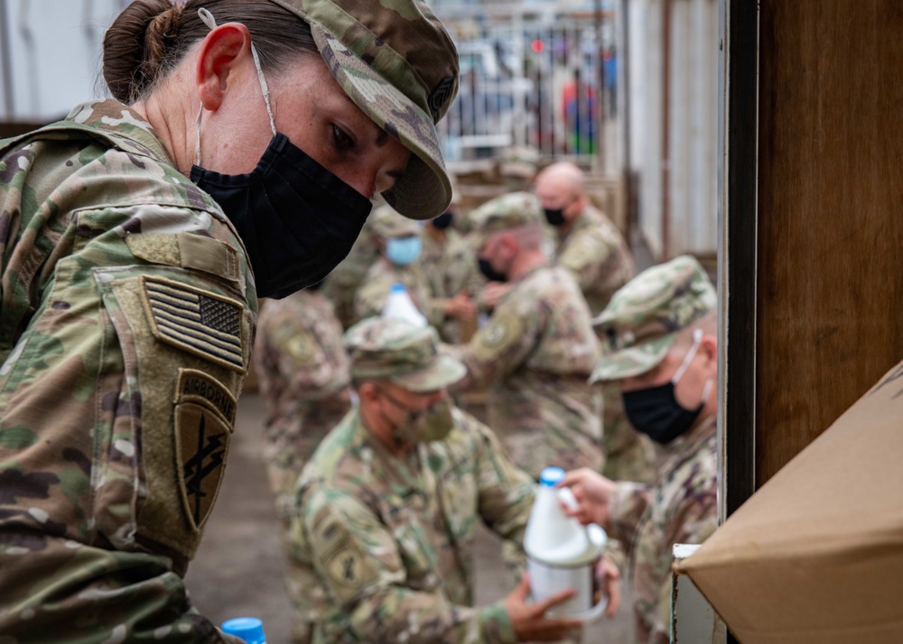 443rd Civil Affairs Battalion Delivers PPE to Djibouti City