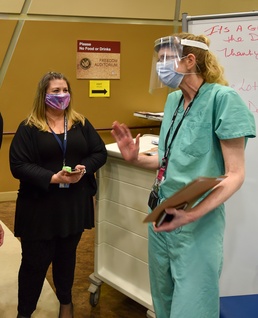 She cared for Veterans with COVID-19 – Now she’s the first member of Operation Warp Speed to receive the vaccine