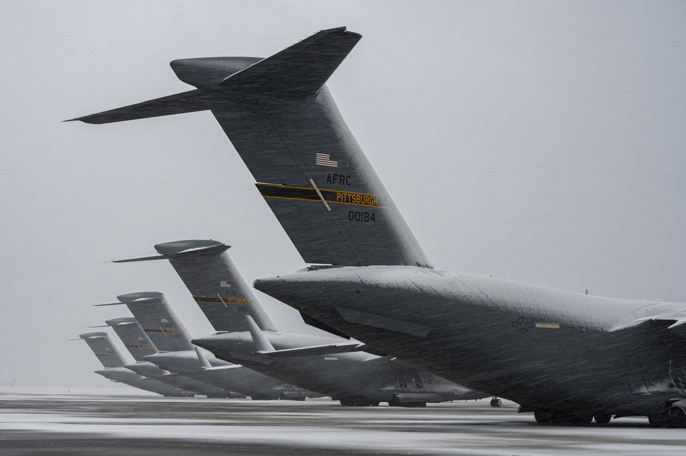 C-17 Globemaster III standing by