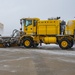 Snow broom flight line