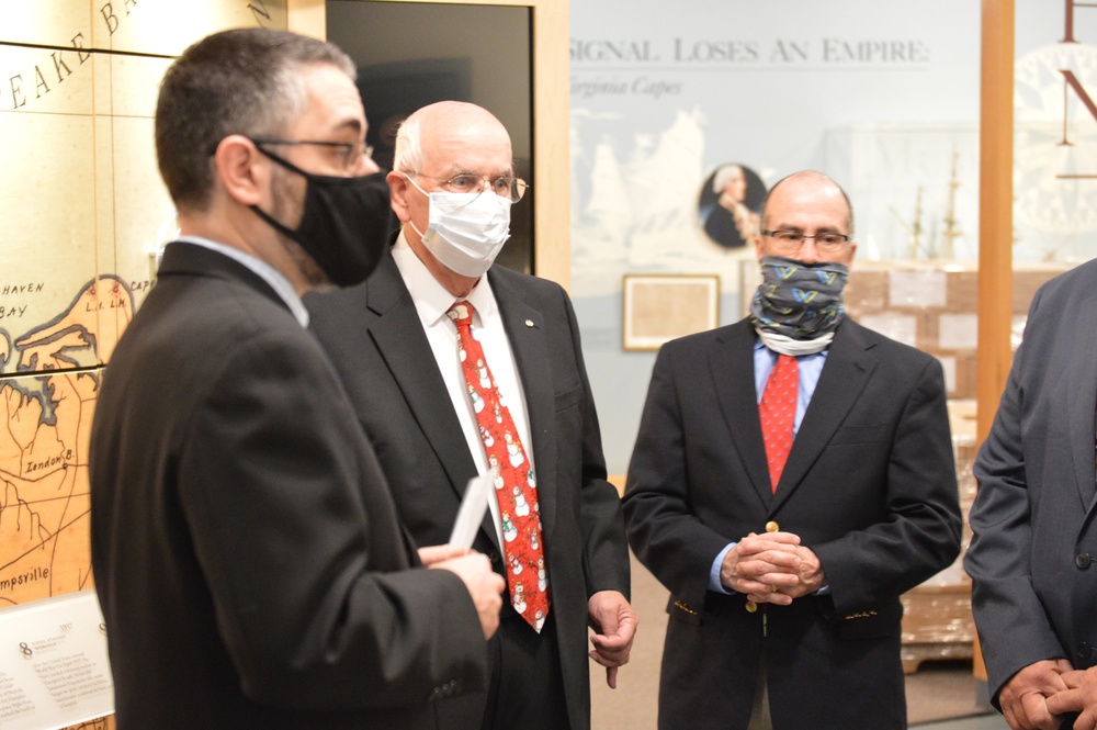 Naval Museum hosts members of the American Society of Naval Engineers-Tidewater Section