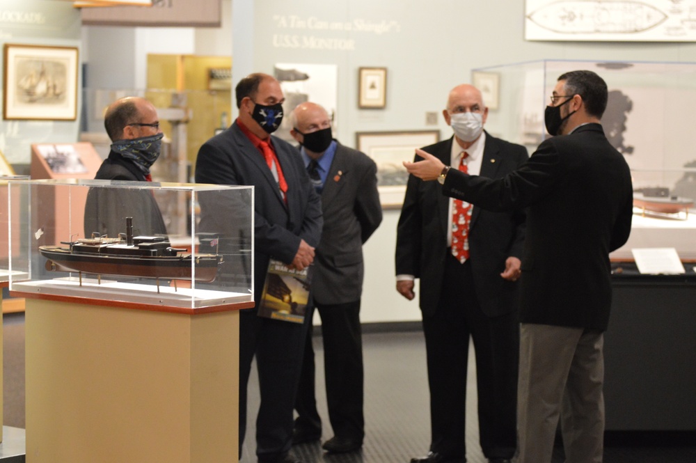 Naval Museum hosts members of the American Society of Naval Engineers-Tidewater Section