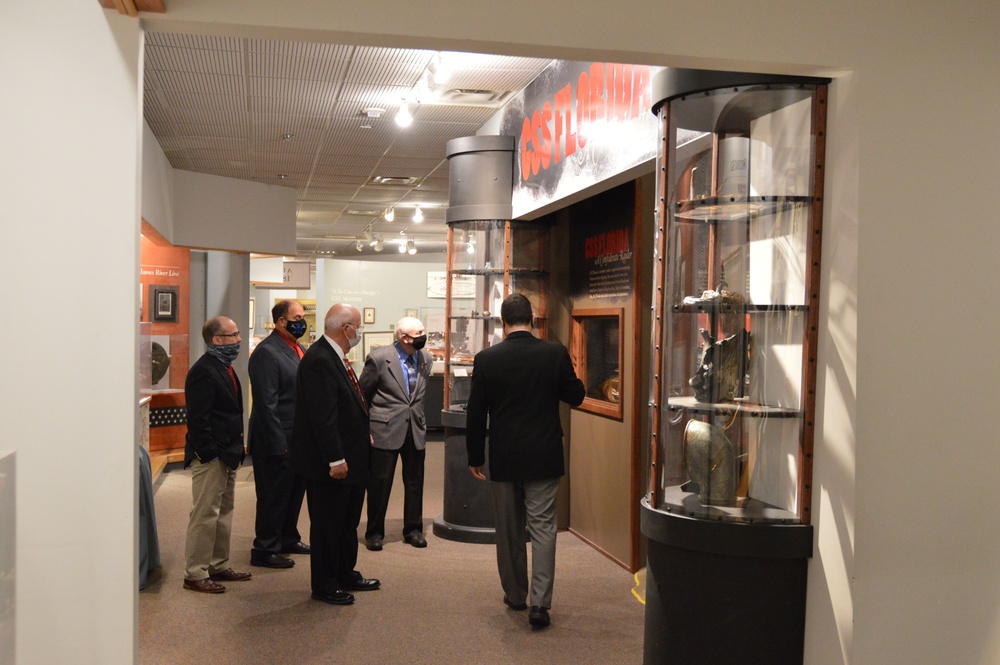 Naval Museum hosts members of the American Society of Naval Engineers-Tidewater Section