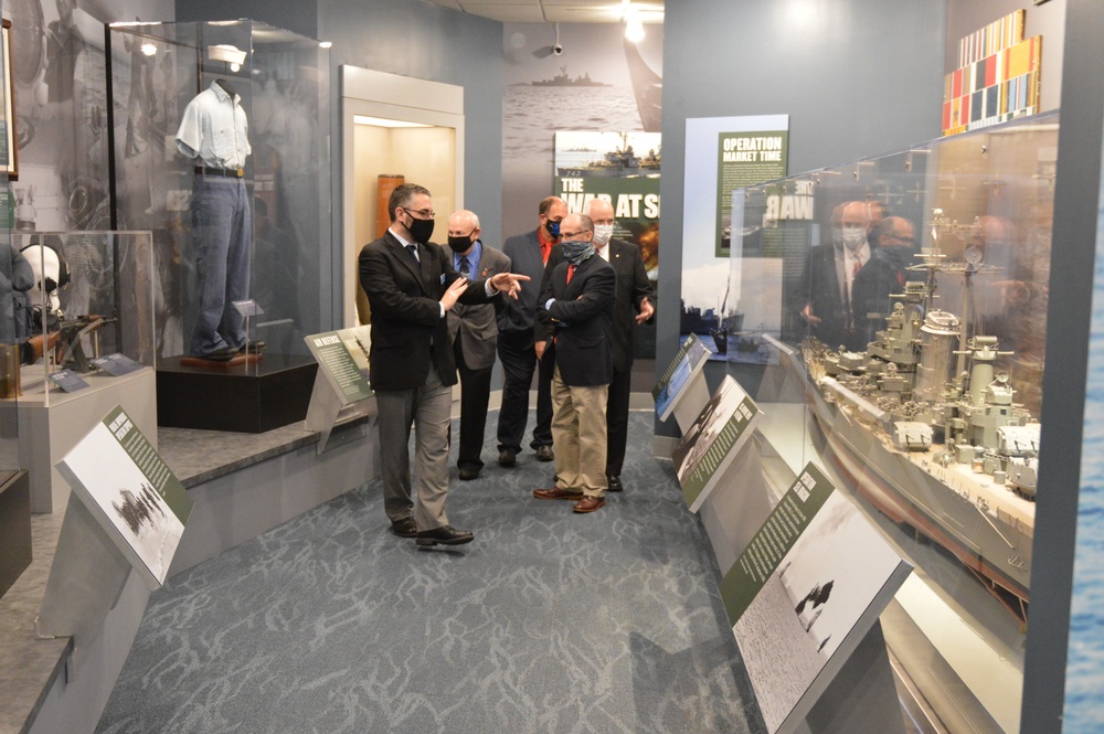 Naval Museum hosts members of the American Society of Naval Engineers-Tidewater Section