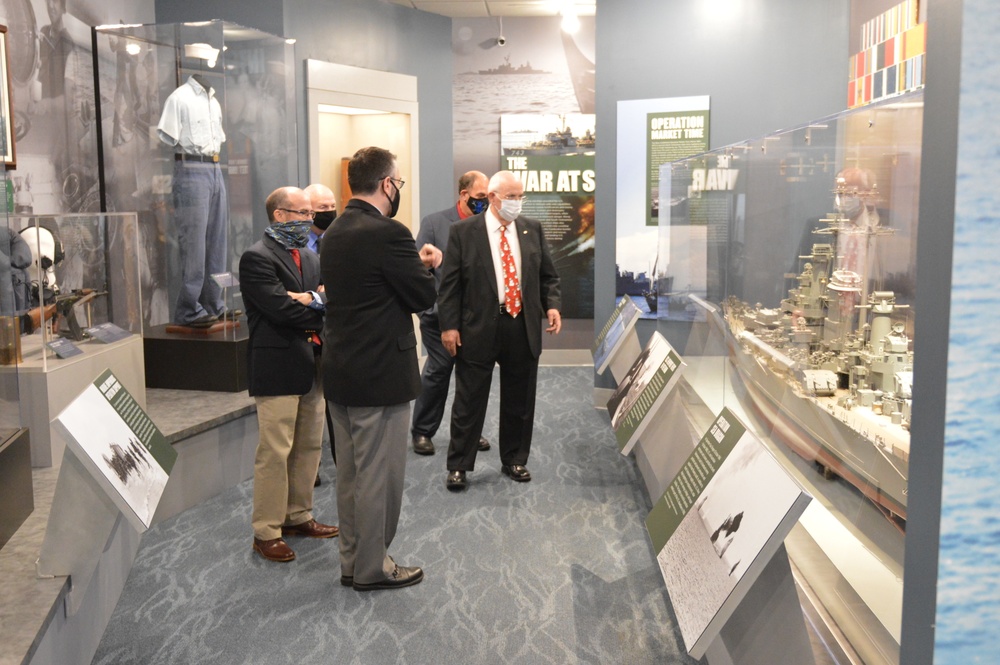 Naval Museum hosts members of the American Society of Naval Engineers-Tidewater Section