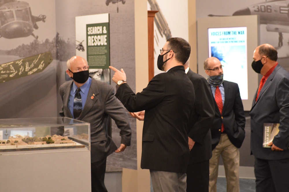 Naval Museum hosts members of the American Society of Naval Engineers-Tidewater Section