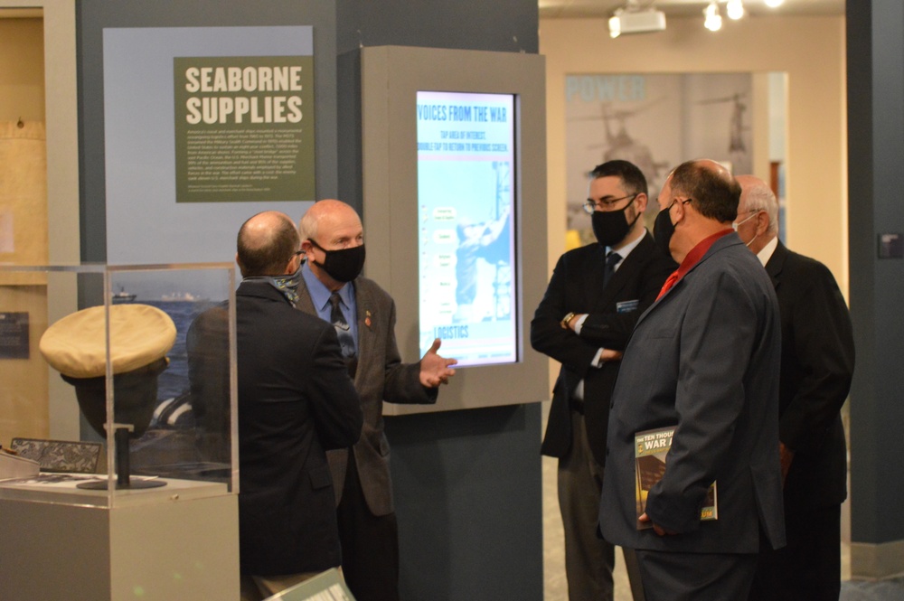 Naval Museum hosts members of the American Society of Naval Engineers-Tidewater Section