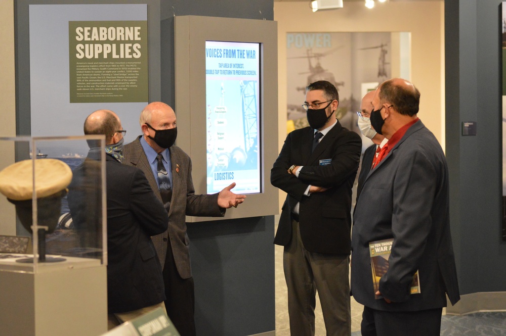 Naval Museum hosts members of the American Society of Naval Engineers-Tidewater Section
