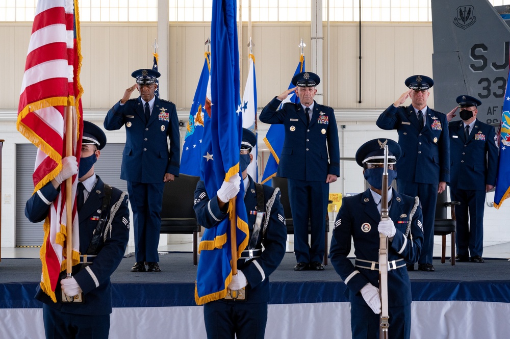 Commander Air Combat Command Change of Command 2020