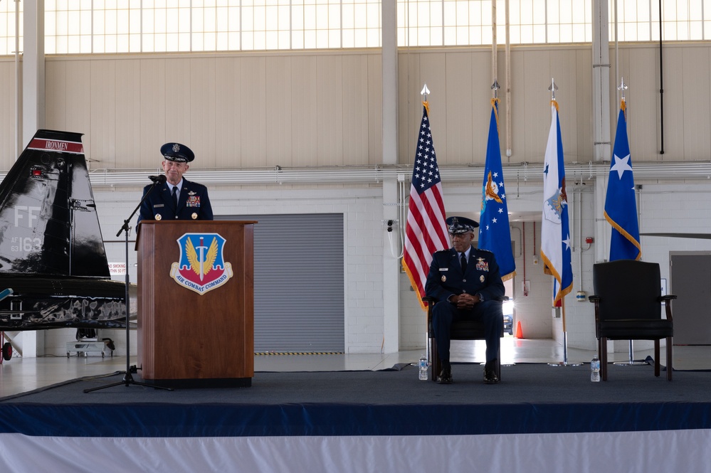 Commander Air Combat Command Change of Command 2020