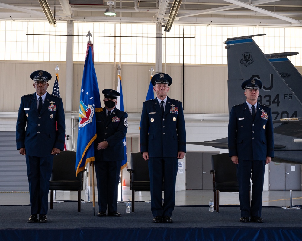 Commander Air Combat Command Change of Command 2020