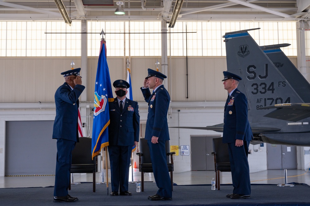 Commander Air Combat Command Change of Command 2020