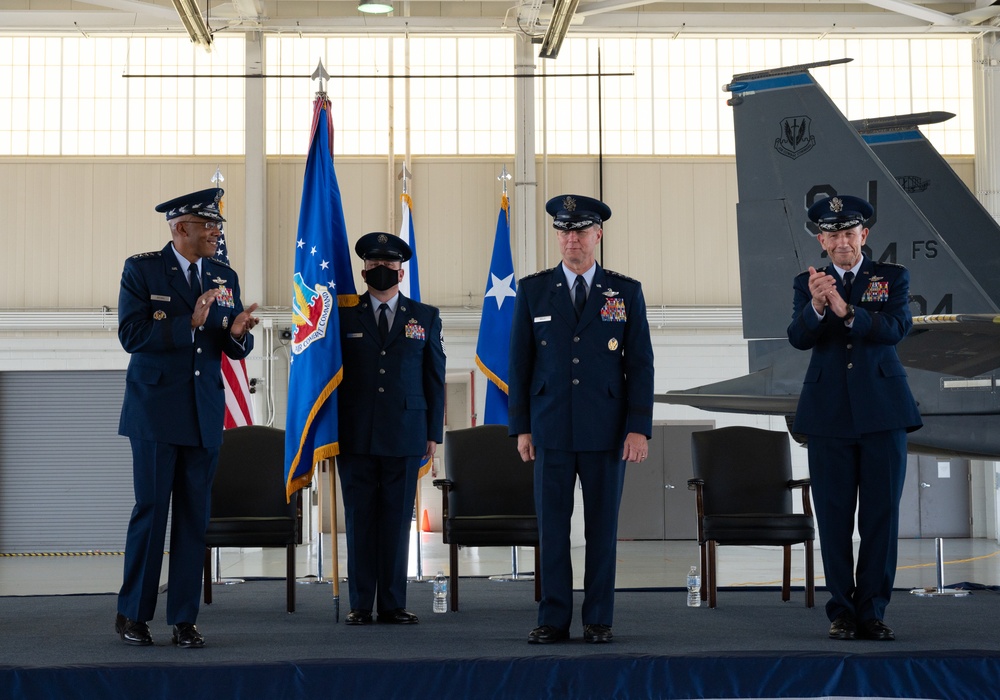 Commander Air Combat Command Change of Command 2020