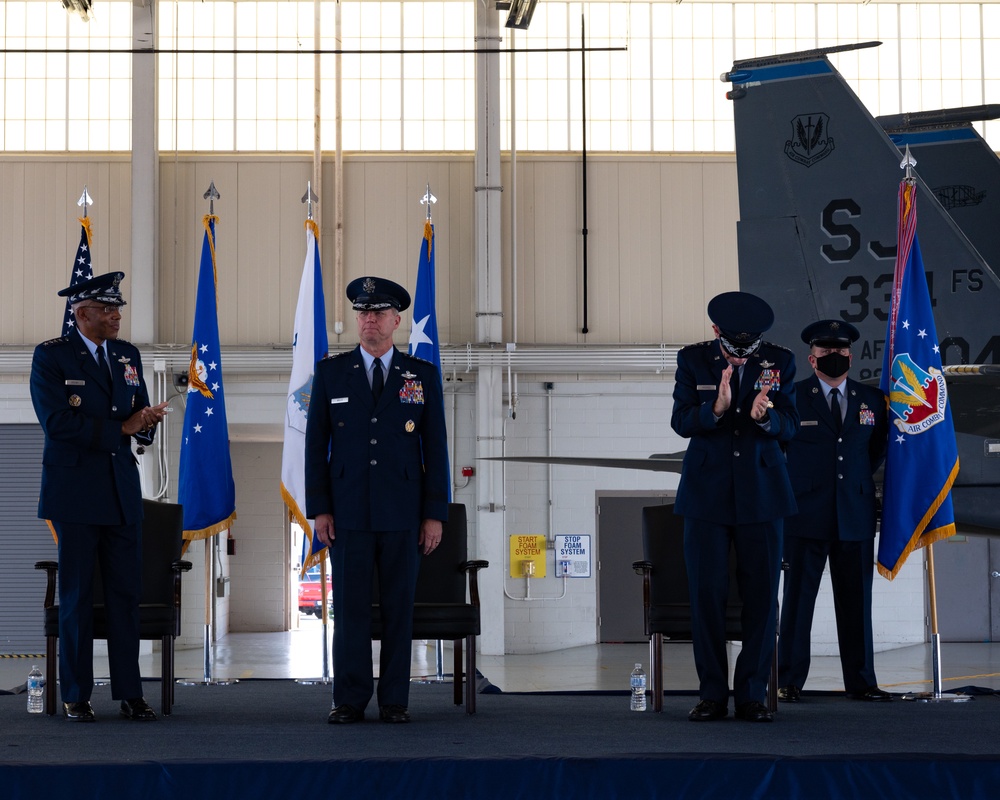 Commander Air Combat Command Change of Command 2020