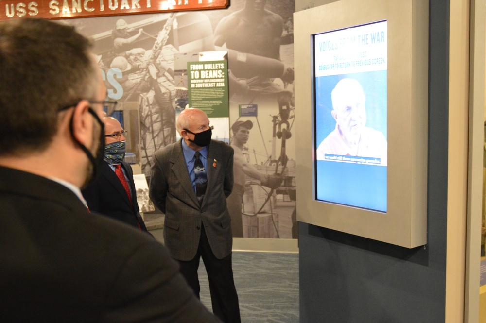 Naval Museum hosts members of the American Society of Naval Engineers-Tidewater Section