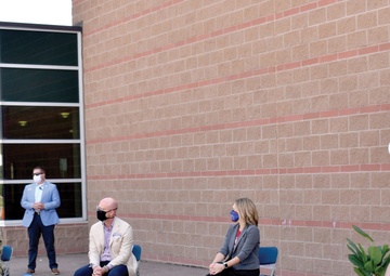 Governor visits Patriot Elementary