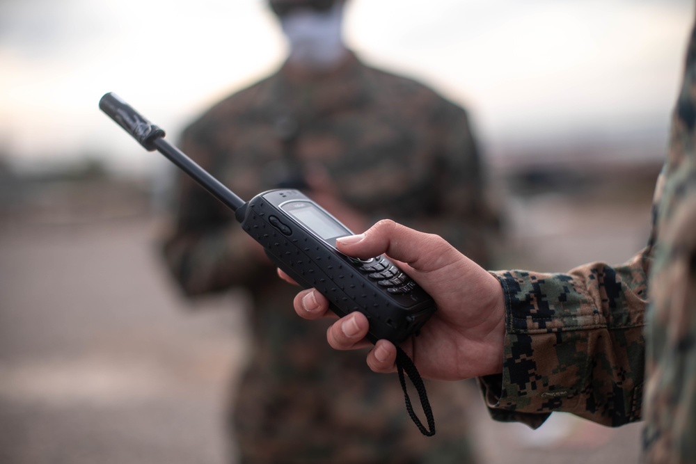 11th MEU Marines Train With Communications Equipment