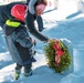 A mom took the time to teach her child the importance of this event and helped him properly lay the wreath on the grave of a veteran during the Wreaths Across America event at Fort Devens post cemetery.