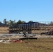 Last of 6 new simulations buildings under construction at Fort McCoy