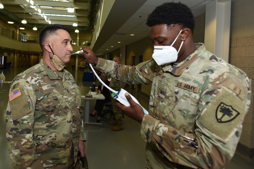 South Carolina National Guard administers its first Moderna COVID-19 vaccinations