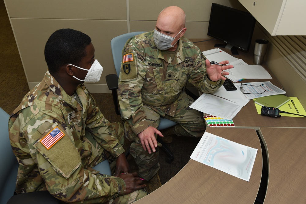 South Carolina National Guard administers its first Moderna COVID-19 vaccinations