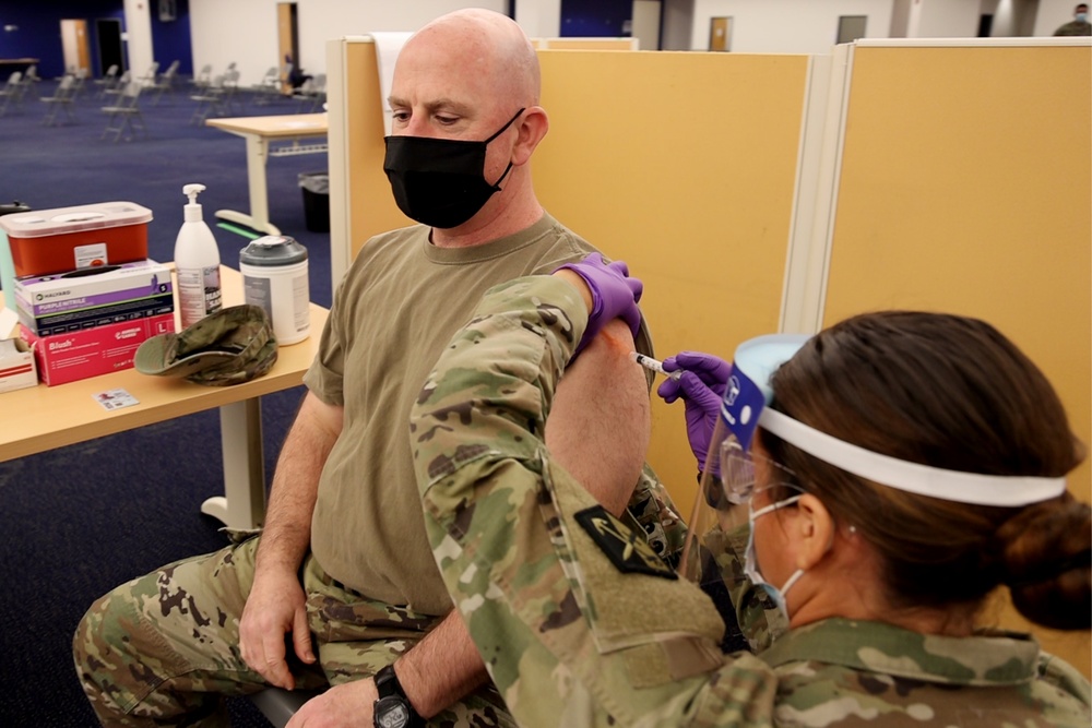 RING Members Receive COVID-19 Vaccinations