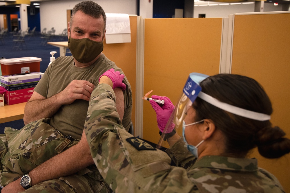 RING Members Receive COVID-19 Vaccinations