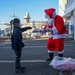 Santa delivers gifts around CFAY