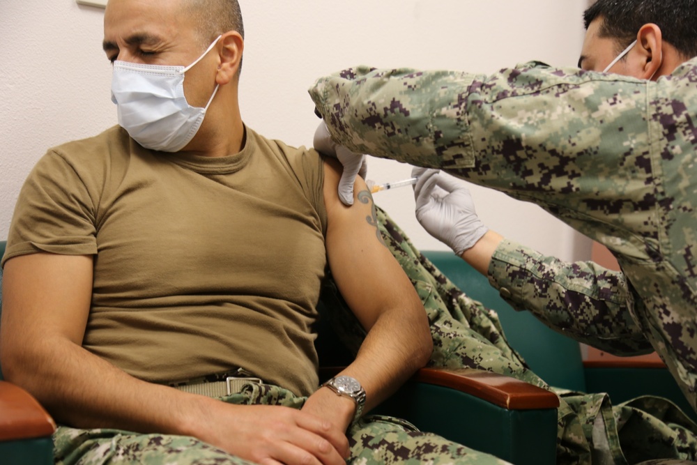 Naval Health Clinic Lemoore Receives First COVID-19 Vaccine Shipment
