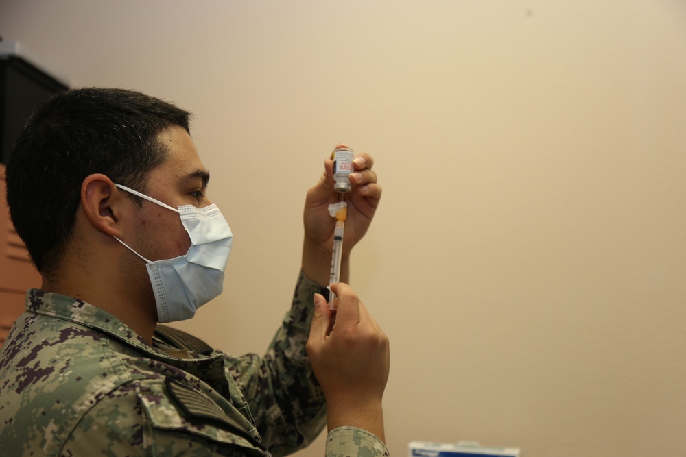 Naval Health Clinic Lemoore Receives First COVID-19 Vaccine Shipment